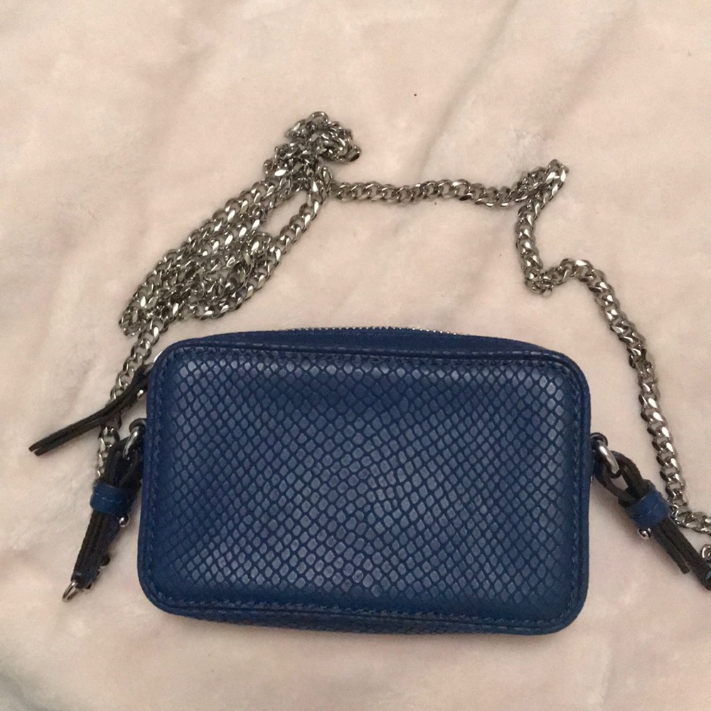 Banana Republic Faux Snakeskin Crossbody